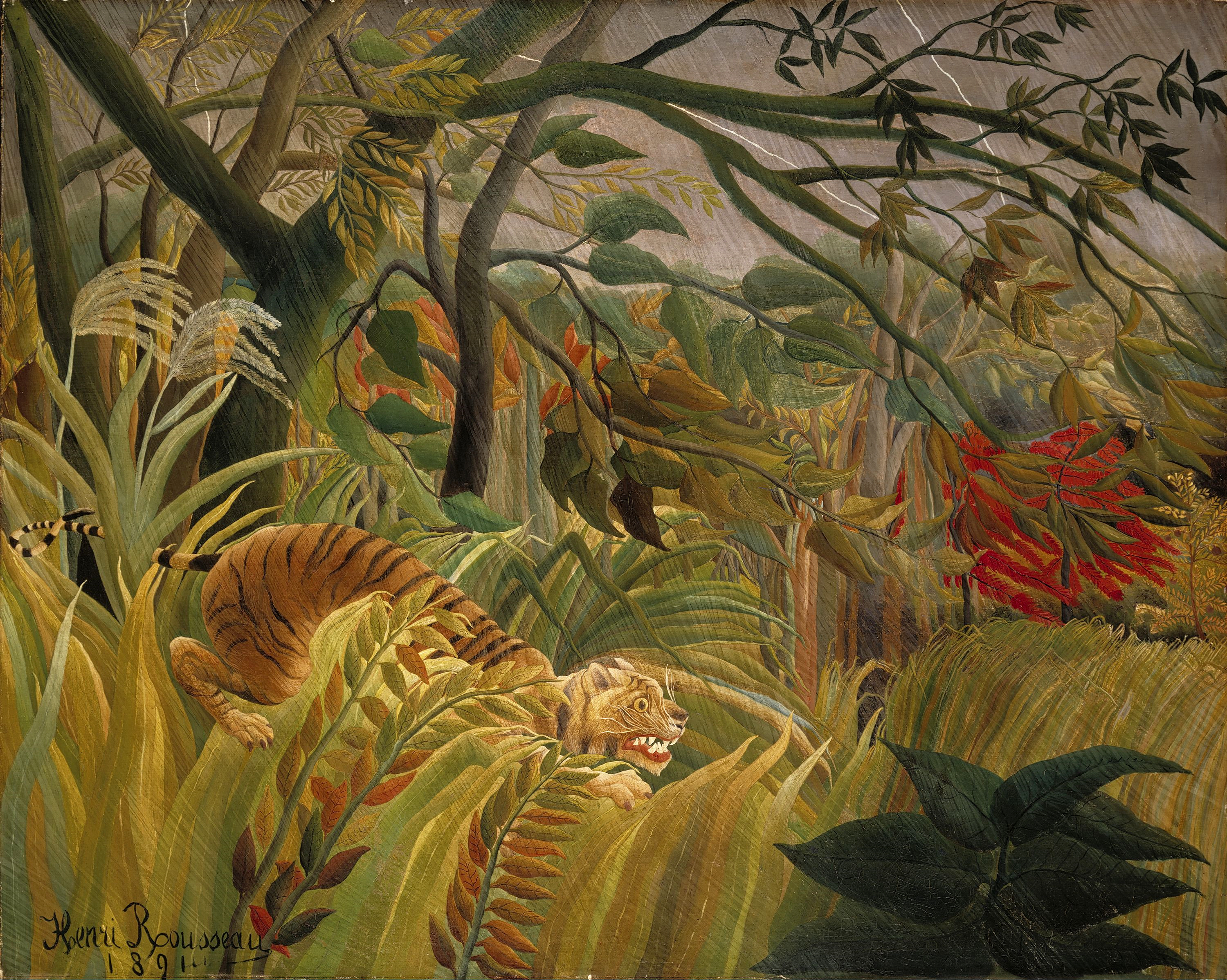 'Surprised' by Rousseau